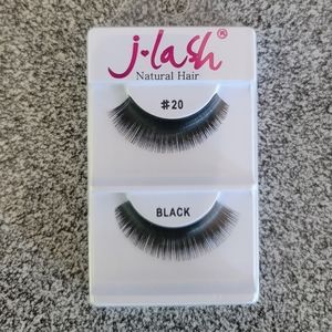 j♥lash Natural Lashes #20 NWT (Adhesive Not Included)